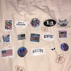15 Brandy Melville Stickers